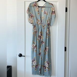 Xhilaration Floral Maxi Kimono
